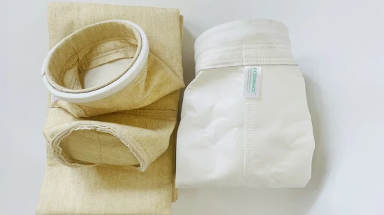 475g Nomex Aramid Filter Bags High Temperature Professional Baghouse Filter Sleeves
